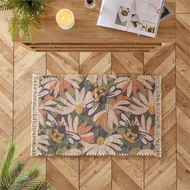 Detailed information about the product Adairs Green Monte Honey Bee Indoor Mat