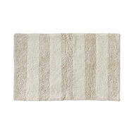 Detailed information about the product Adairs Natural Morgan Beach Stripe Bath Mat