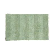 Detailed information about the product Adairs Green Bath Mat Morgan Eucalyptus Stripe Bath Mat Green