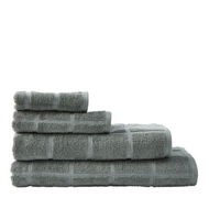 Detailed information about the product Adairs Green Bath Towel Nelson Check Seagrass Towel Range
