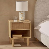 Detailed information about the product Adairs Noa Natural Bedside Table (Natural Unknown)