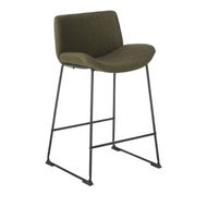 Detailed information about the product Adairs Green Norwich Forest Counter Stool