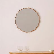 Detailed information about the product Adairs Ophelia Natural Round Mirror (Natural Mirror)