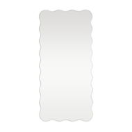 Detailed information about the product Adairs Ophelia White Floor Mirror (White Mirror)