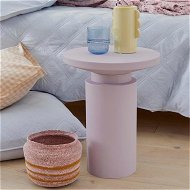 Detailed information about the product Adairs Purple Side Table Orson Mauve