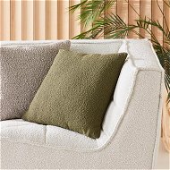 Detailed information about the product Adairs Otis Boucle Cushion Forest - Green (Green Cushion)