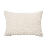 Detailed information about the product Adairs Otis Cream Boucle Cushion - White (White Cushion)