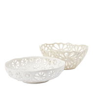 Detailed information about the product Adairs White Paloma Off White Bowls