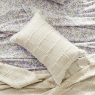 Detailed information about the product Adairs Pasquale Natural Linen Cushion (Natural Cushion)