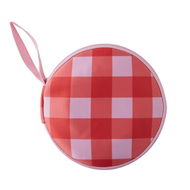 Detailed information about the product Adairs Red Picnic Set Pink and Red Gingham Neoprene Beach Picnic Set