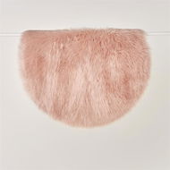 Detailed information about the product Adairs Pink Rug Pink Round Polar