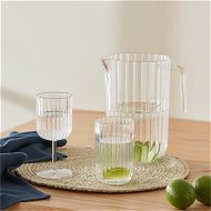 Detailed information about the product Adairs White Wine Glass Positano Clear Drinkware