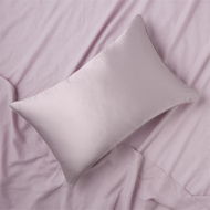 Detailed information about the product Adairs Pure Silk Mauve Pillowcase - Purple (Purple King Pillowcase)