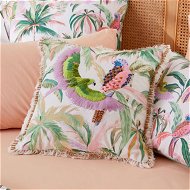 Detailed information about the product Adairs Rio Palm Green Cushion (Green Cushion)