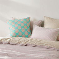 Detailed information about the product Adairs Pink Queen Riya Pink Quilt Cover Set