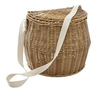 Detailed information about the product Adairs Natural Basket Rosie Natural Half Picnic Basket