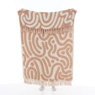 Detailed information about the product Adairs Samoa Hazelnut Throw - Brown (Brown Throw)