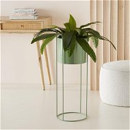 Detailed information about the product Adairs Green Plant Stand Santana Deep Green Plant Stand