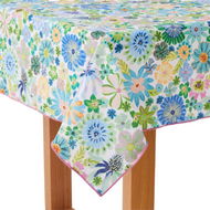 Detailed information about the product Adairs Blue Tablecloth Sia Floral Multi