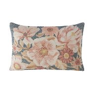 Detailed information about the product Adairs Soray Blue Floral Cushion - Pink (Pink Cushion)