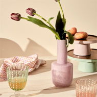 Detailed information about the product Adairs Purple Vase Sorbet Mauve Vase Purple