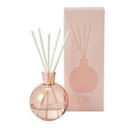 Detailed information about the product Adairs Pink 220ml Sphere Home Fragrance 220ml Coconut & Lime Diffuser Pink