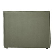 Detailed information about the product Adairs Green Double Slip Cover Stockholm Belgian Forest Bedhead Slip Cover Green