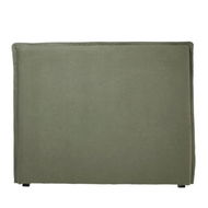 Detailed information about the product Adairs Green King Slip Cover Stockholm Belgian Forest Bedhead Slip Cover Green