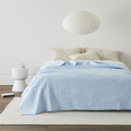 Detailed information about the product Adairs Blue Stonewash Sky Blanket