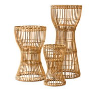 Detailed information about the product Adairs Natural Medium Sunflower Natural Plant Stand