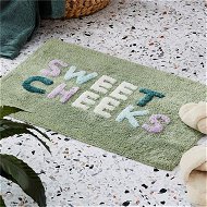 Detailed information about the product Adairs Green Bath Mat Sweet Cheeks 50x80cm Eucalyptus Multi Sweet Cheeks