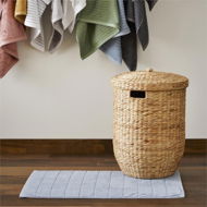 Detailed information about the product Adairs Natural Swinton Laundry Basket