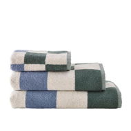 Detailed information about the product Adairs Blue Bath Towel Taylor French Blue Multi Check Towel Range