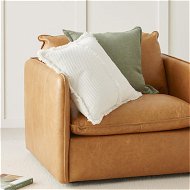 Detailed information about the product Adairs White Cushion Temara White Cushion