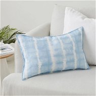 Detailed information about the product Adairs Blue Tie Dye Blue Cushion
