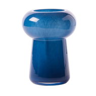 Detailed information about the product Adairs Tuba Deep Blue Vase (Blue Vase)