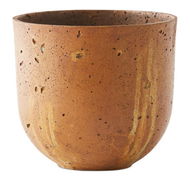 Detailed information about the product Adairs Brown Extra Small Tunisia Rust Pot Brown