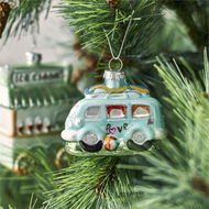 Detailed information about the product Adairs Blue Ornament Vintage Glass Combi Decoration