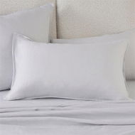 Detailed information about the product Adairs Vintage Washed Linen Glacier Pillowcases - Blue (Blue King Pillowcase Pair)