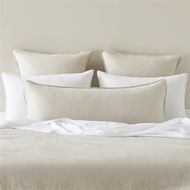 Detailed information about the product Adairs Natural Vintage Washed Linen Linen Natural Bolster Each