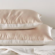 Detailed information about the product Adairs Natural King Pair Vintage Washed Linen Silk Linen Pillowcase Natural