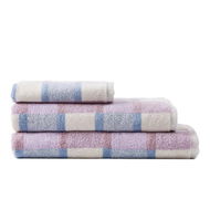 Detailed information about the product Adairs Wentworth Lilac Multi Check - Purple (Purple Bath Towel)