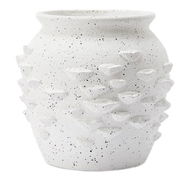 Detailed information about the product Adairs White Pot White Barnacle