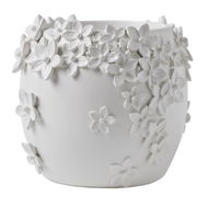 Detailed information about the product Adairs Wildflower White Pot (White Pot)