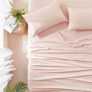 Detailed information about the product Adairs Worlds Softest Cotton Crystal Pink Sheet Set (Pink King Single)