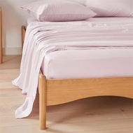 Detailed information about the product Adairs Pink Double Worlds Softest Cotton Orchid Sheet Set