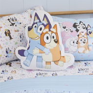 Detailed information about the product BBC Bluey & Friends Multi Shaped Cushion - Blue By Adairs (Blue Cushion)
