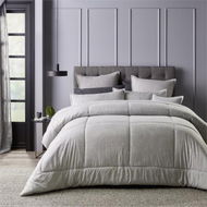 Detailed information about the product Adairs Grey Queen/King Bianca Maynard Comforter Set