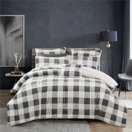 Detailed information about the product Bianca Grey Queen/King Naya Grey Comforter Set Separates