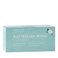 Detailed information about the product Downtime Australian Wool Cot Quilt By Adairs (Cot)